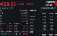 半日收涨0.52%，沪指再创阶段新高