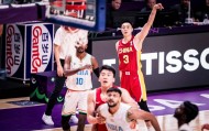 亚洲杯-胡明轩5记三分胡金秋两双 中国擒印度两连胜